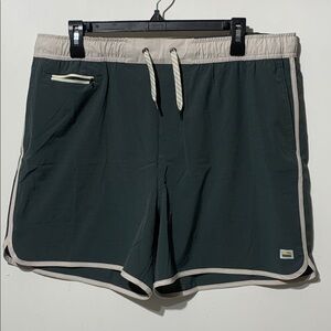 Vuori Banks Shorts ~ Grey Unlined ~ XXL